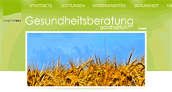 Desktop Screenshot of brigitteroos.de